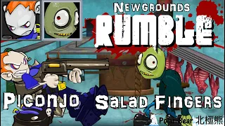 Newgrounds Rumble - Piconjo + Salad Fingers's Story Mode