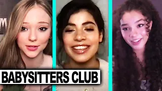 The Babysitters Club Cast Share First Impressions, Babysitting In Real Life & More! | Hollywire