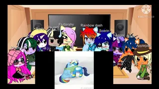 Mane 6 and some ships react to amv//dear future husband//mlp//😊