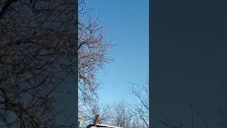 ❗️Ukraine war | Passage of a pair of Russian Air Force Su-25 attack aircraft over Donetsk