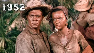 Dale Robertson and Anne Francis Adventure Drama Movie   1952 Historical Movie   J  Carrol Naish