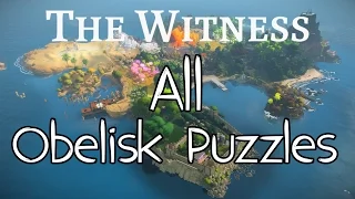 The Witness - All 135 Obelisk Puzzles