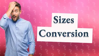 How do you convert men's sizes to women's?