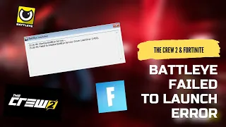 How To Fix BATTLEYE Launch Error | Fix Battleye Error | Fortnite , The Crew 2 👈