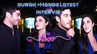 Burak Deniz & Hande Erçel Latest Full Interview In Hindi With .. [ Hindi + English + Spanish SUB ]💯