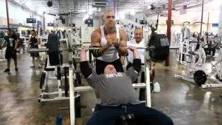 315 Incline Bench Press for 10 Reps