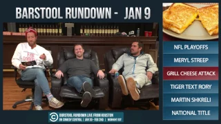 Barstool Rundown - January 9, 2017