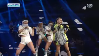 CL (CIEL) [Bad Kiss] @SBS Inkigayo Popular song 20130623