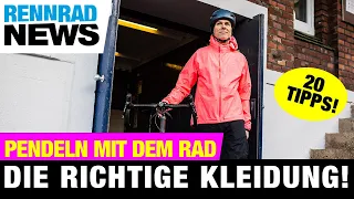 Pendeln mit dem Fahrrad & Rennrad: Kleidungstipps für Kälte, Regen und Co.