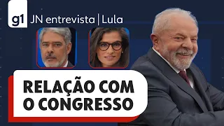 Lula responde pergunta sobre relacionamento com o Congresso ao JN | Jornal Nacional | Eleições | g1