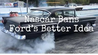 Nascar Bans Ford’s Better Ideas - 1957 Ford F Code Paxton Supercharged Sedan