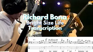 Richard Bona / Bright Size Life Transcription　【TAB】
