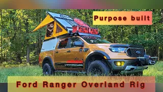 Amazing Ford Ranger Overland Rig Featuring @GFC  GO FAST Truck Camper | Purpose-Built