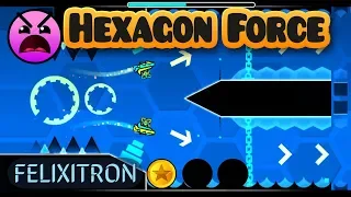 Hexagon Force - Geometry Dash - Level 16 [100%]