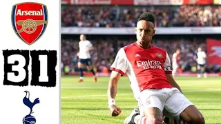 Arsenal vs Tottenham 3-1 Highlights All Goals HD Saka Aubameyang Goals