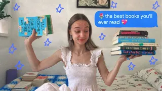 the best books i've ever read | easy to read, nonfiction, sally rooney, & MORE