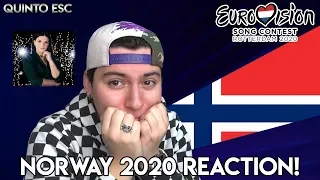 Ulrikke Brandstorp - Attention Reaction - Eurovision 2020(Norway) - Quinto ESC