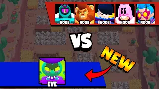 *NEW* BRAWLER EVE in BIG GAME // Brawl Stars Funny Moments & Fails & Win #224