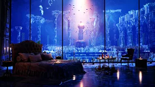 Underwater Ambience Room | Aquatic Ambience | White Noise ASMR | 4K