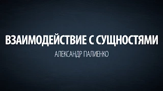 Взаимодействие с Сущностями. Александр Палиенко.