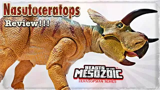 2020 Beasts of the Mesozoic Ceratopsion Series Nasutoceratops Review!!! 1/18 scale!!!