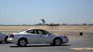 C-17 Demonstrating Short Field Landing @ Beale Air Force Base