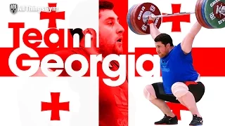 Lasha Talakhadze 🇬🇪 Team Georgia Training Hall 2016 European Weightlifting Championships