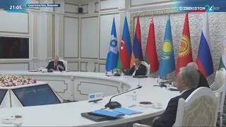 Ўзбекистон Республикаси Президенти МДҲ саммитида иштирок этди