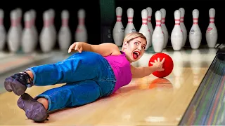 18 Funny and Awkward Moments / Types of People at the Bowling Alley