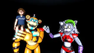 [SFM/FNAFSB] The Glamrocks adopt Gregory