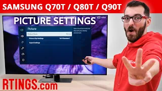 Samsung Q70T, Q80T & Q90T (2020 QLED) - TV Picture Settings