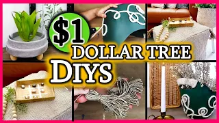 IMPRESS EVERYONE with $1 QUICK and EASY Dollar Tree DIY Room Decor | NO Skills NEEDED!