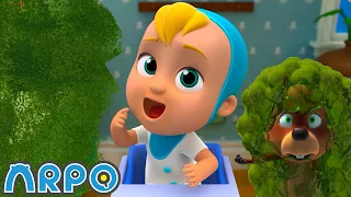 A Green GAS!! 💨 | ARPO The Robot | Funny Kids Cartoons | Kids TV Full Episode Compilation