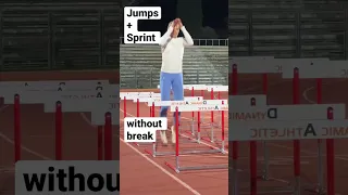 Hurdle & Sprint training #sprint #jump #run #sports