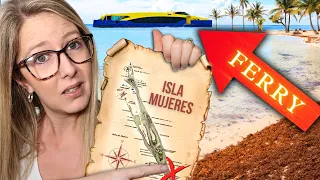 Seaweed Ruined Our Beach, So We Went To Isla Mujeres : Dreams Sands Cancun Vlog 4
