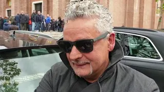 Il dolore di Roberto Baggio per la morte di Marzio Brombal