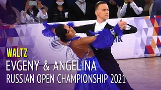 Waltz = Evgeny Sveridonov & Angelina Barkova = 2021 Russian Open Championship Adult Ballroom