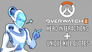 All New OW2 Echo Interactions + Unique Kill Quotes