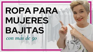 Descubre la 👗👖👚ROPA para MUJERES BAJITAS de 50 años que más favorece