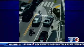 Man hospitalized after possible road rage shooting in downtown Fort Lauderdale