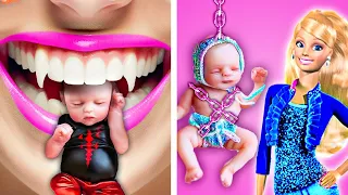 Uma Vampira Pode Se Tornar Uma Babá? Barbie vs Vampira Babás na Prisão por Zoom Go!