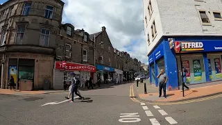 ALLOA TOWN CENTRE  WALK  ABOUT  with commentary