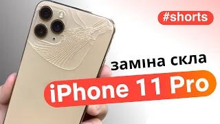 Заміна заднього скла iPhone 11 Pro #shorts