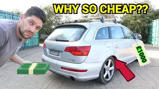 I BOUGHT AN ABANDONED AUDI Q7 FOR £1000!! WHATS WRONG??