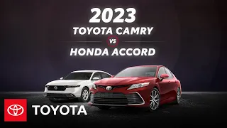 2023 Toyota Camry vs  2023 Honda Accord | Toyota