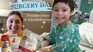 Surgery Day || Tonsillectomy & Adenoidectomy for our 7 year old son