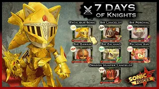 Sonic Forces: Speed Battle - 7 Days of Knights Event ⚔️: All Knights Showcase