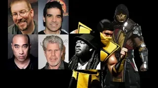 Video Game Voice Comparison- Scorpion (Mortal Kombat)