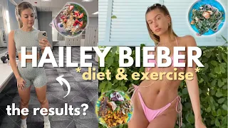 I ATE and TRAINED like HAILEY BIEBER FOR *24 HOURS* | DIFFICULT?!