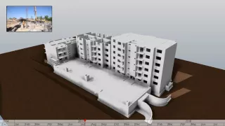 ЖК Koktobe city - Технология информационного моделирования здания BIM